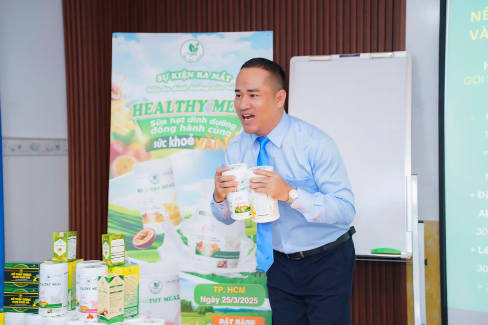 Sự kiện ra mắt sản phẩm sữa hạt dinh dưỡng Healthy Meal đánh dấu một bước tiến mới của Mộc Nhiên Group