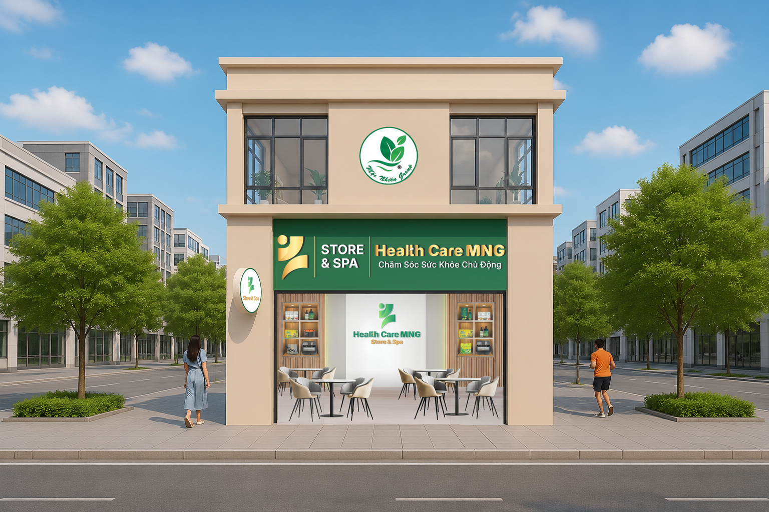 Hệ thống cửa hàng Health Care MNG Store & Spa